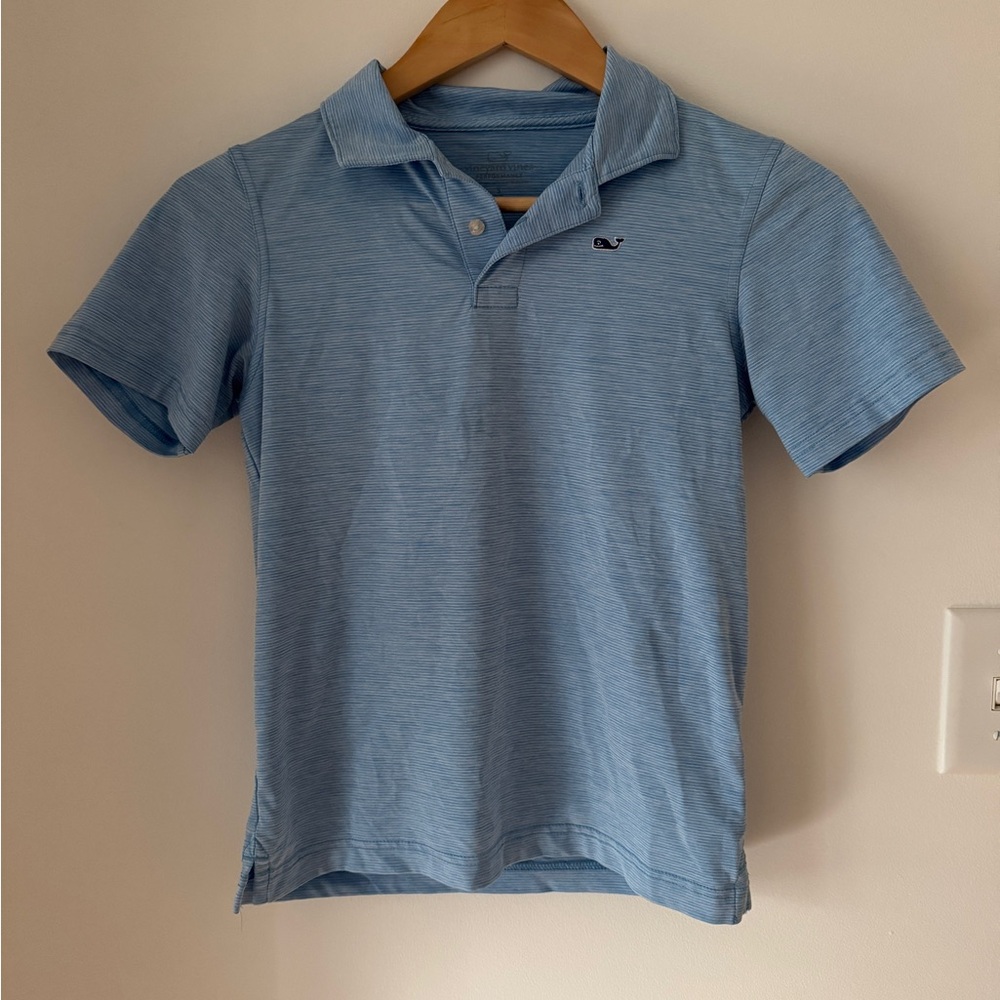 Vineyard Vines Blue Polo Shirt Classic Style
